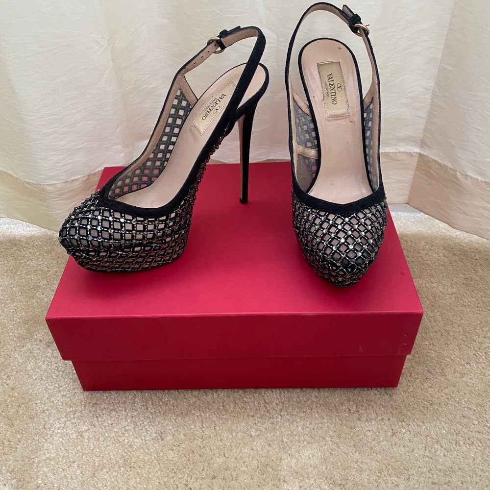 Valentino heels with box